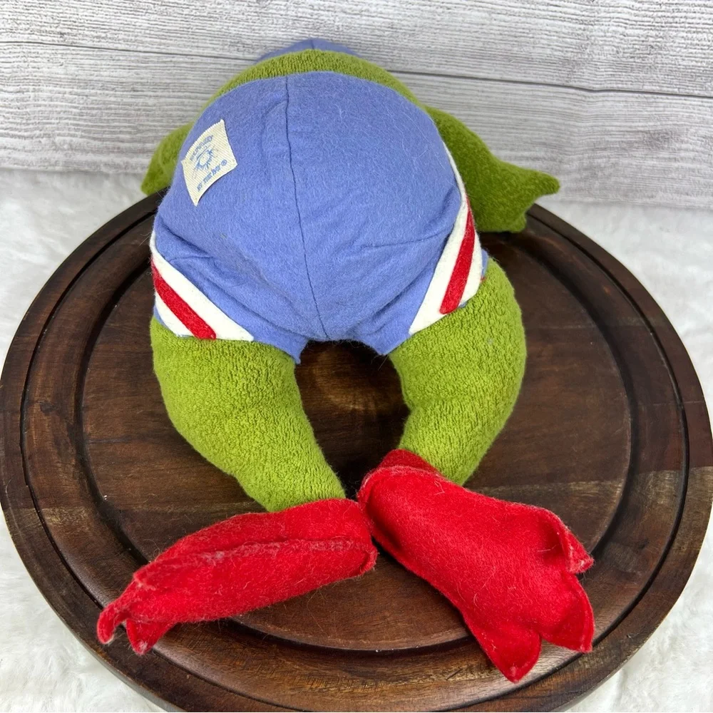 Vintage Bunnies By The Bay Speedo Frog Plush Toy Swimming